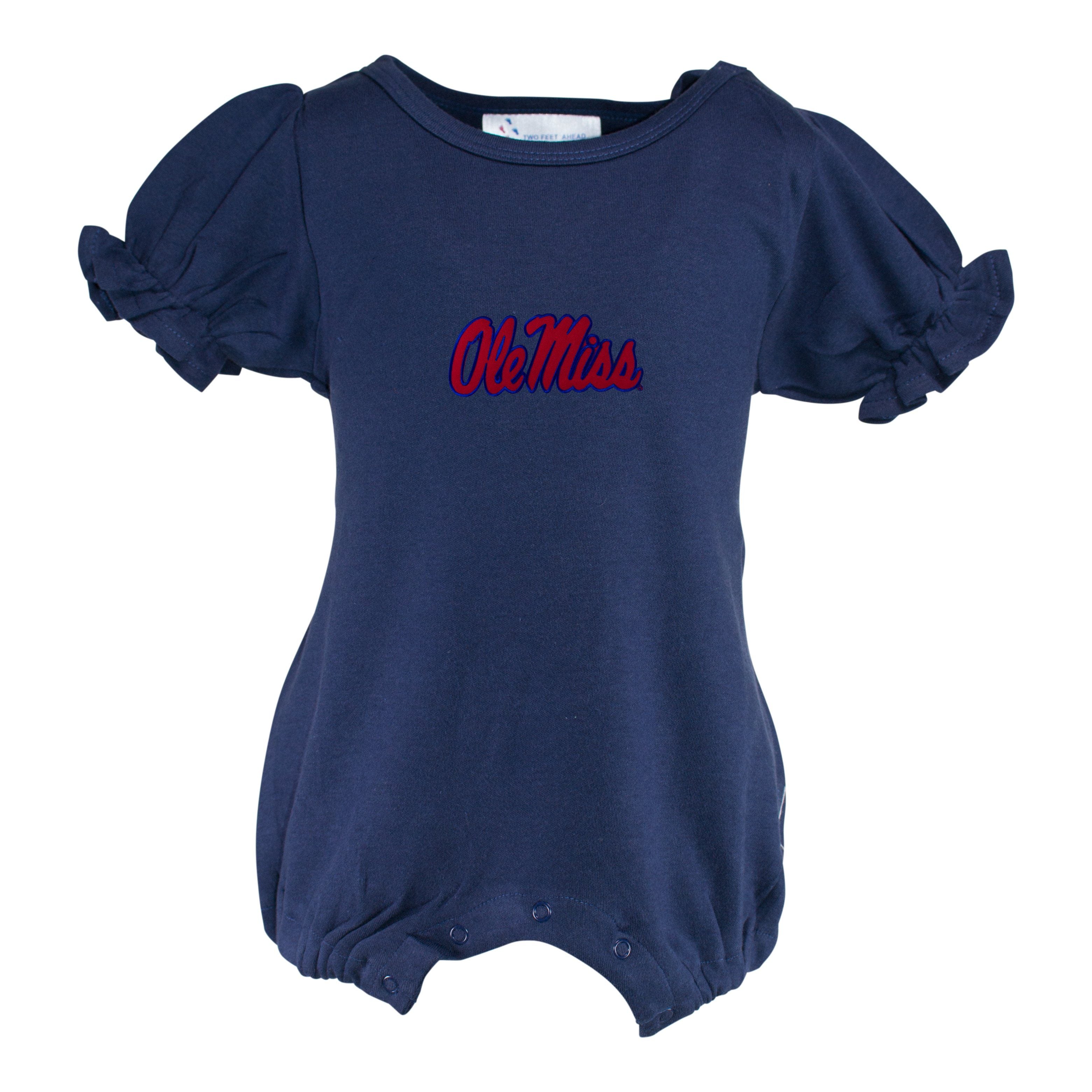 Ole Miss Girl's Romper | Two Feet Ahead
