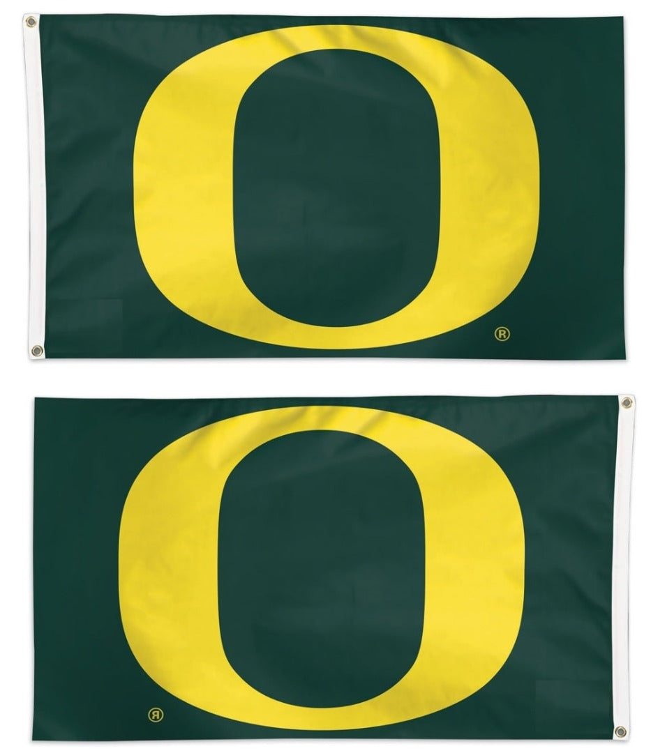 Oregon Ducks Flag 3x5 Green