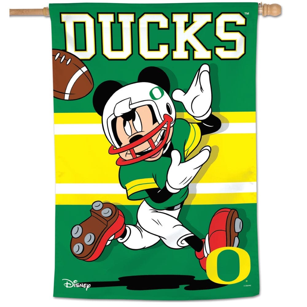 Oregon Ducks Flag Mickey Mouse Football House Banner 3