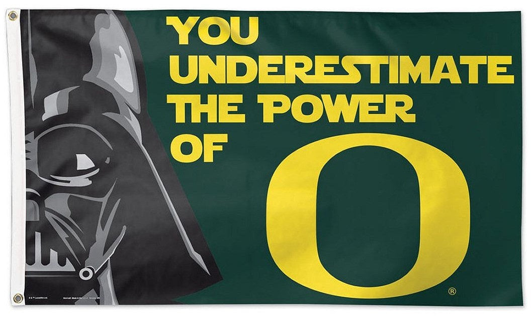 Oregon Ducks Underestimate Flag 3x5