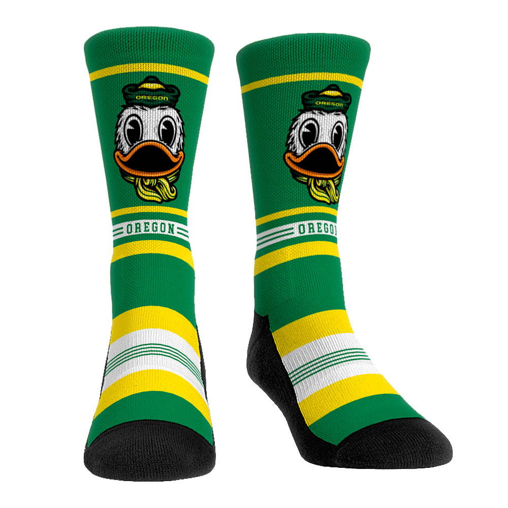 Oregon Ducks - Game Face Mascot | Rock 'Em Socks 1