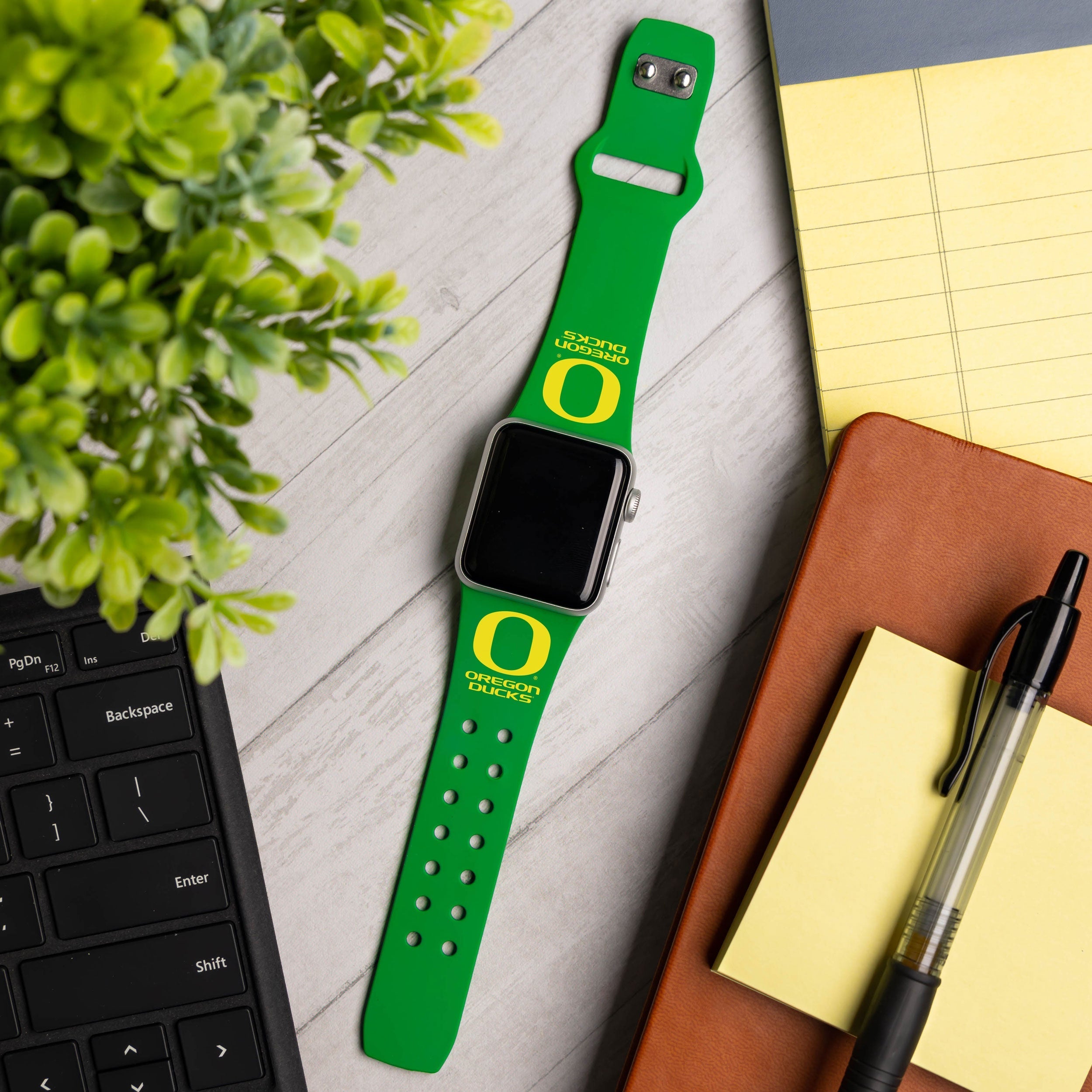 Oregon Ducks HD Apple Watch Band 15