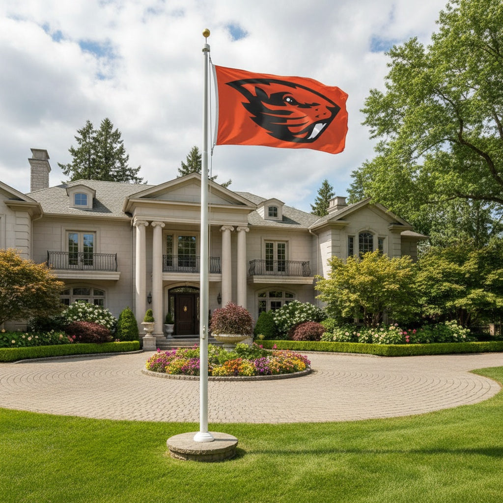 Oregon State Beavers Flag 3x5 Orange
