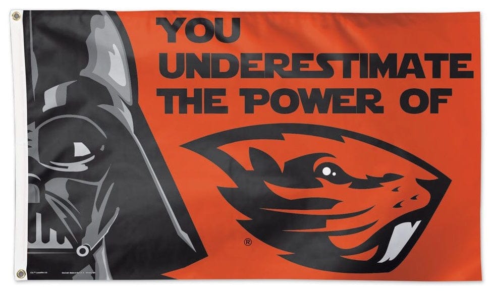 Oregon State Beavers Flag 3x5 Star Wars Darth Vader