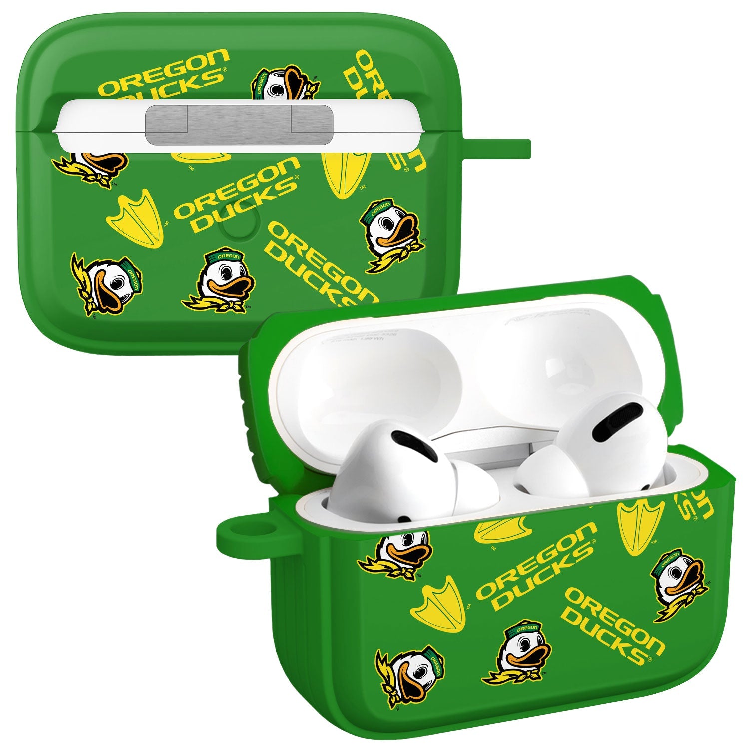 Oregon Ducks HDX Apple AirPods Pro 1 & 2 Case Cover 6