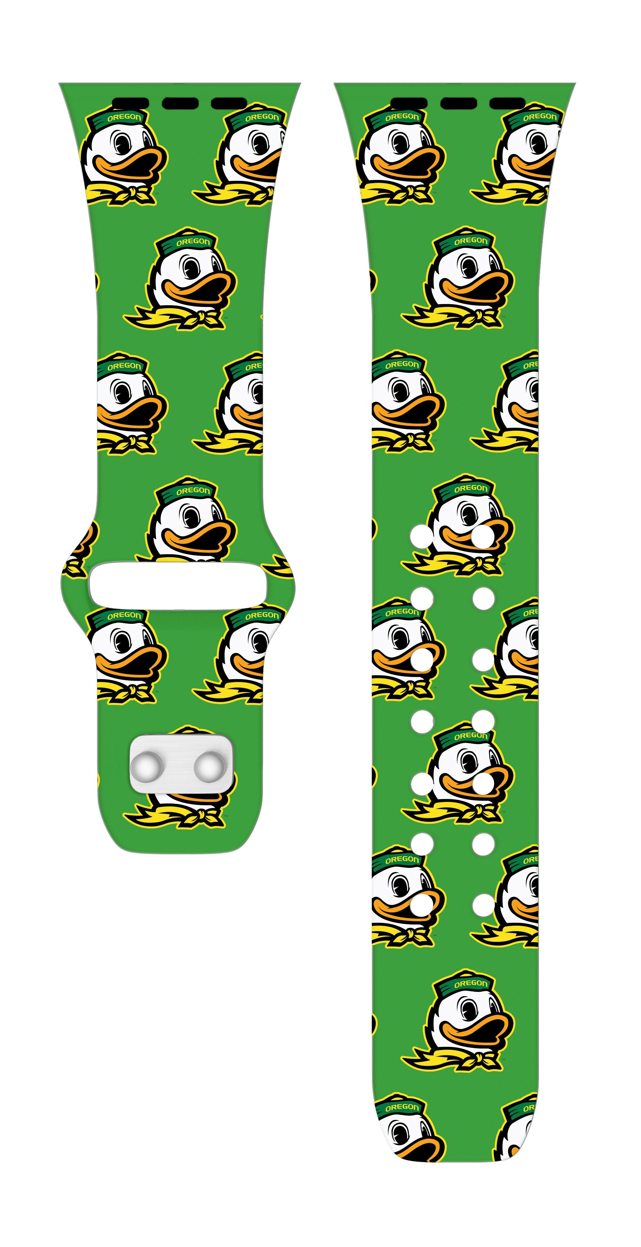 Oregon Ducks HD Apple Watch Band 8