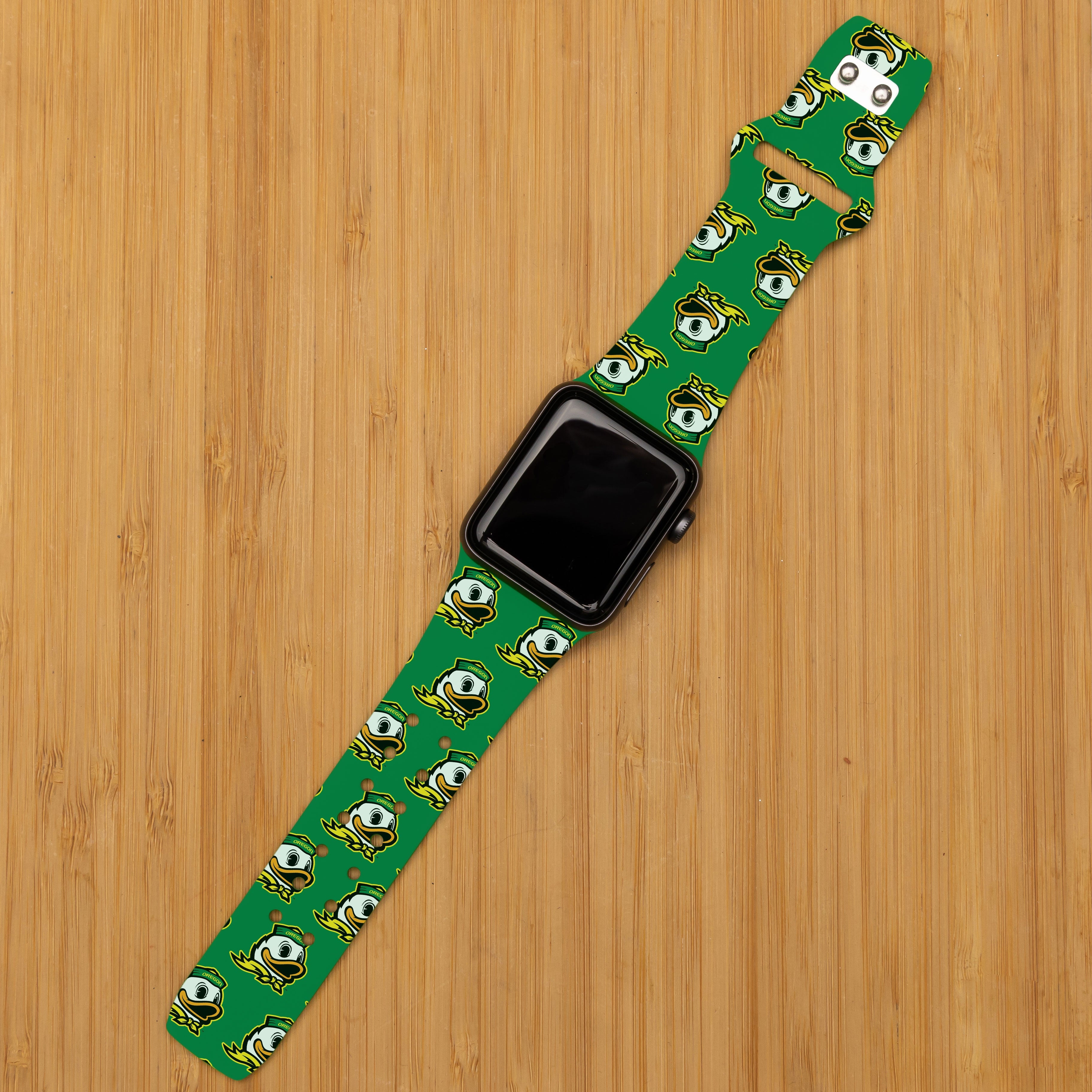 Oregon Ducks HD Apple Watch Band 7