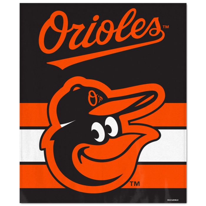 Baltimore Orioles Ultra Soft 50" x 60" Blanket 1