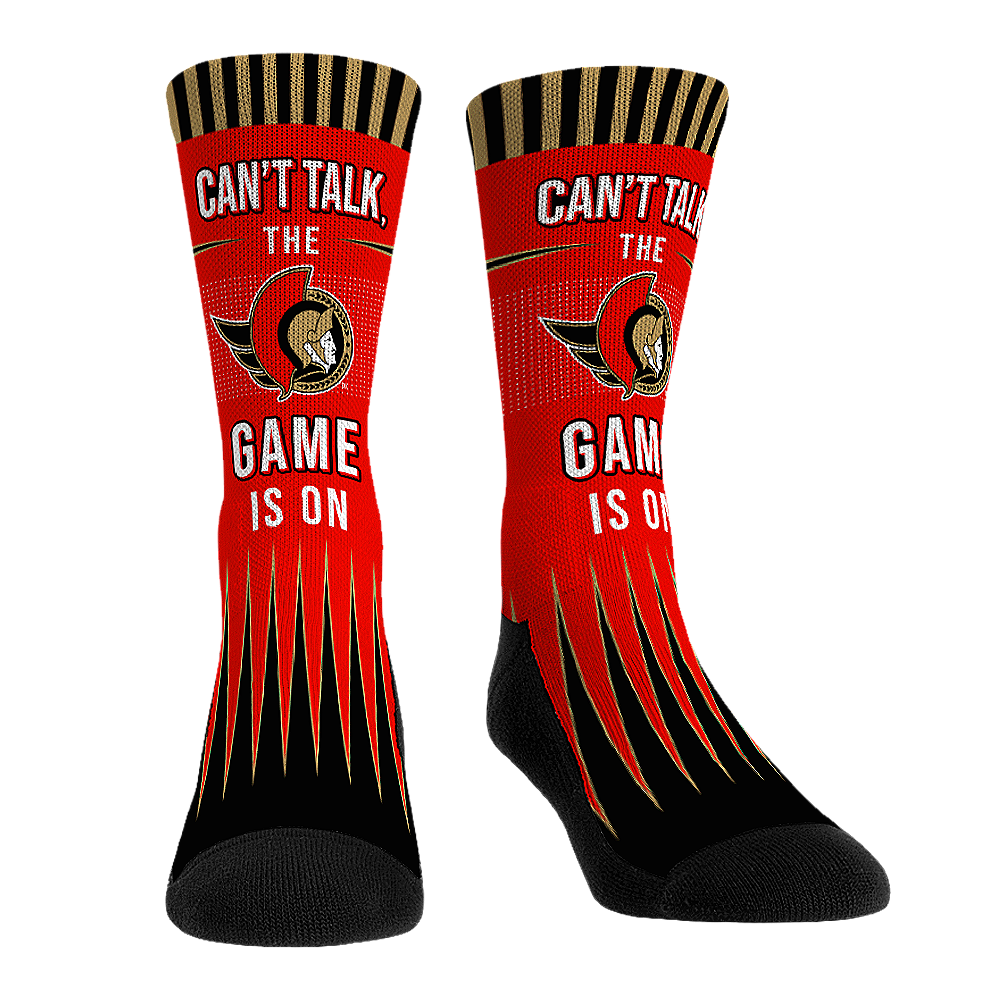 Ottawa Senators - Can't Talk | Rock 'Em Socks