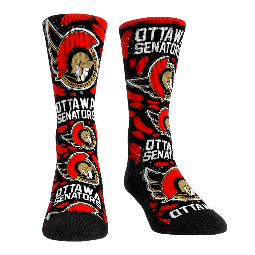 Ottawa Senators - Logo Paint | Rock 'Em Socks
