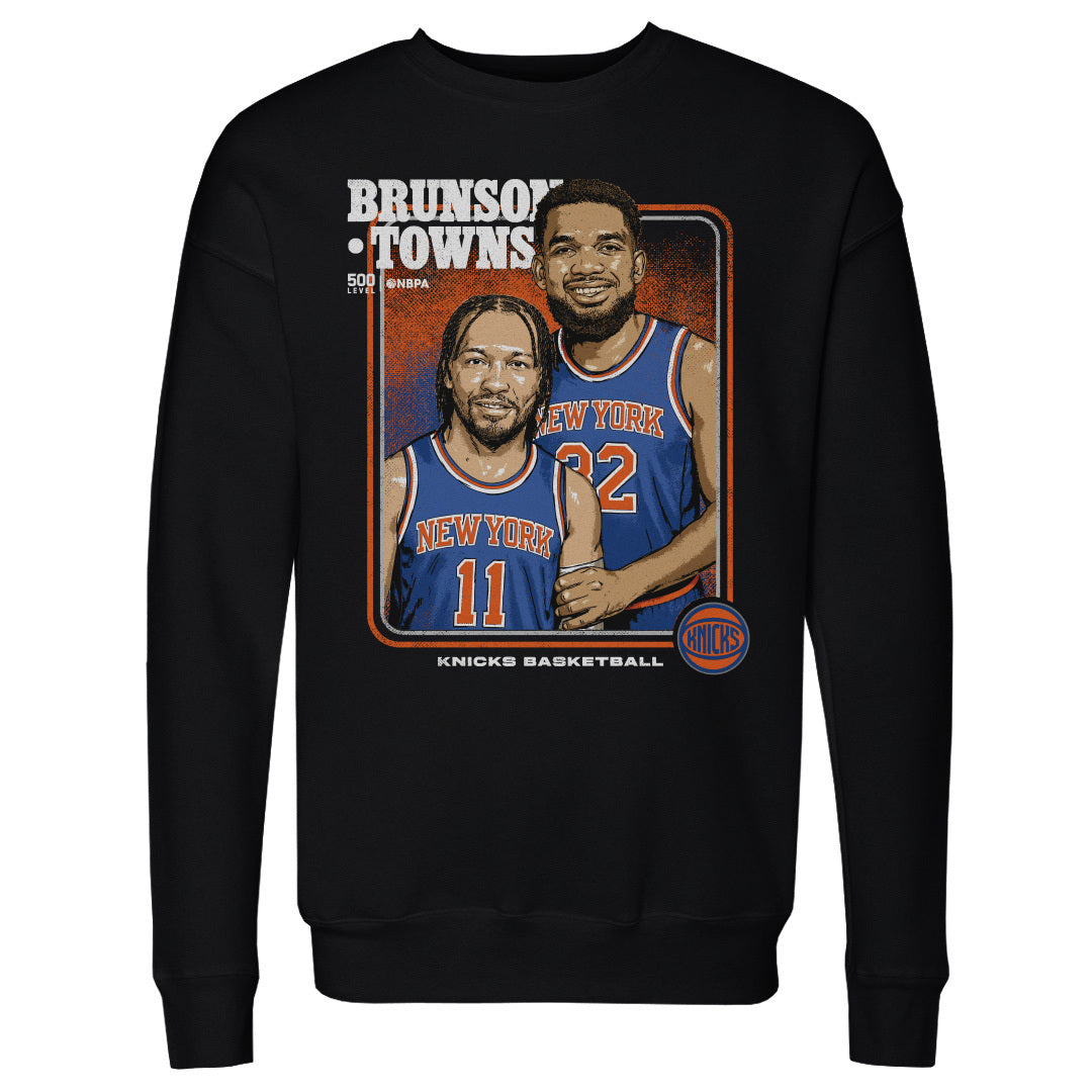 Jalen Brunson & Karl-Anthony Towns New York Knicks Step Brothers