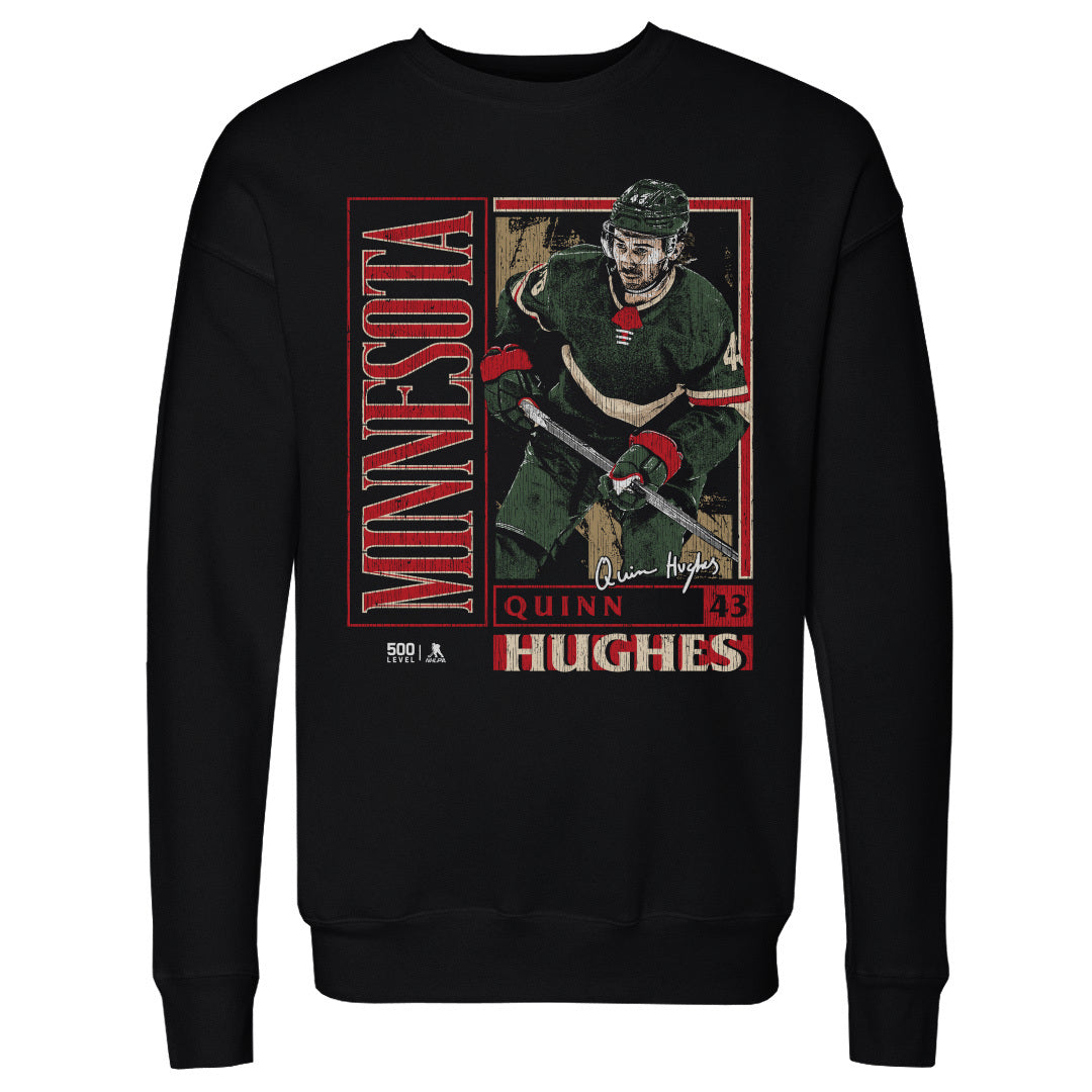 Quinn Hughes Minnesota Vintage Card