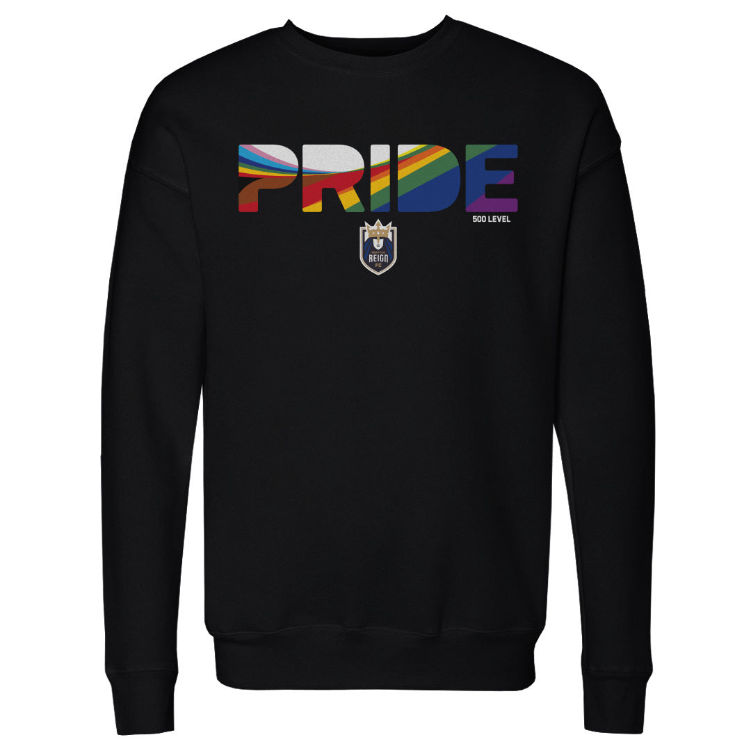Seattle Reign FC Wave Pride Stripes 2025 WHT