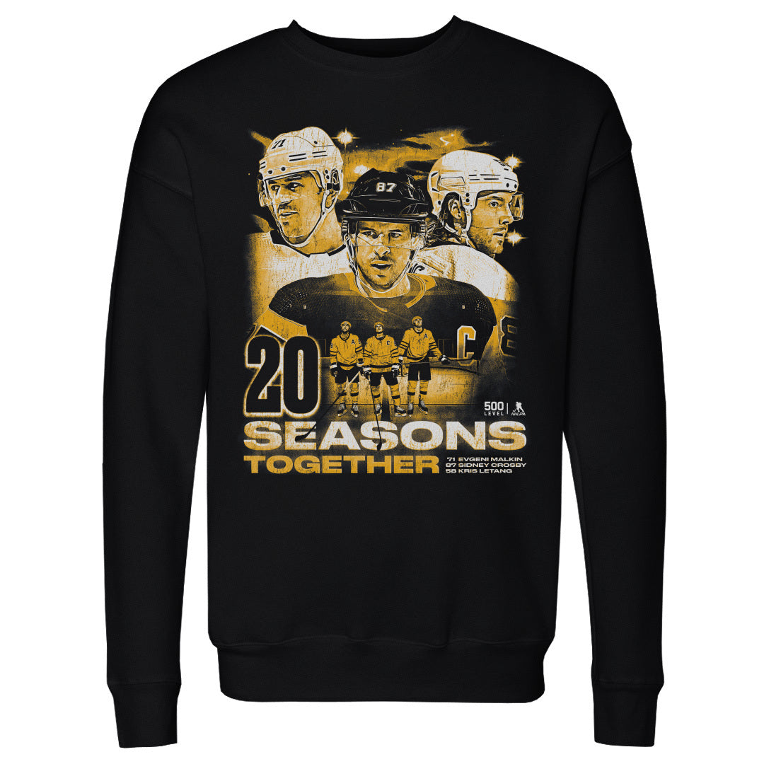 Sidney Crosby Kris Letang & Evgeni Malkin Pittsburgh 20 Seasons