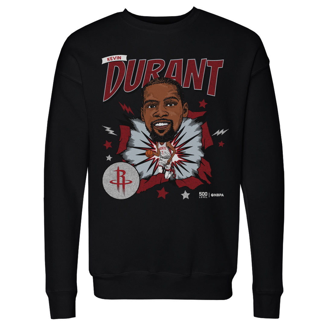 Kevin Durant Houston Rockets Caricature WHT 1