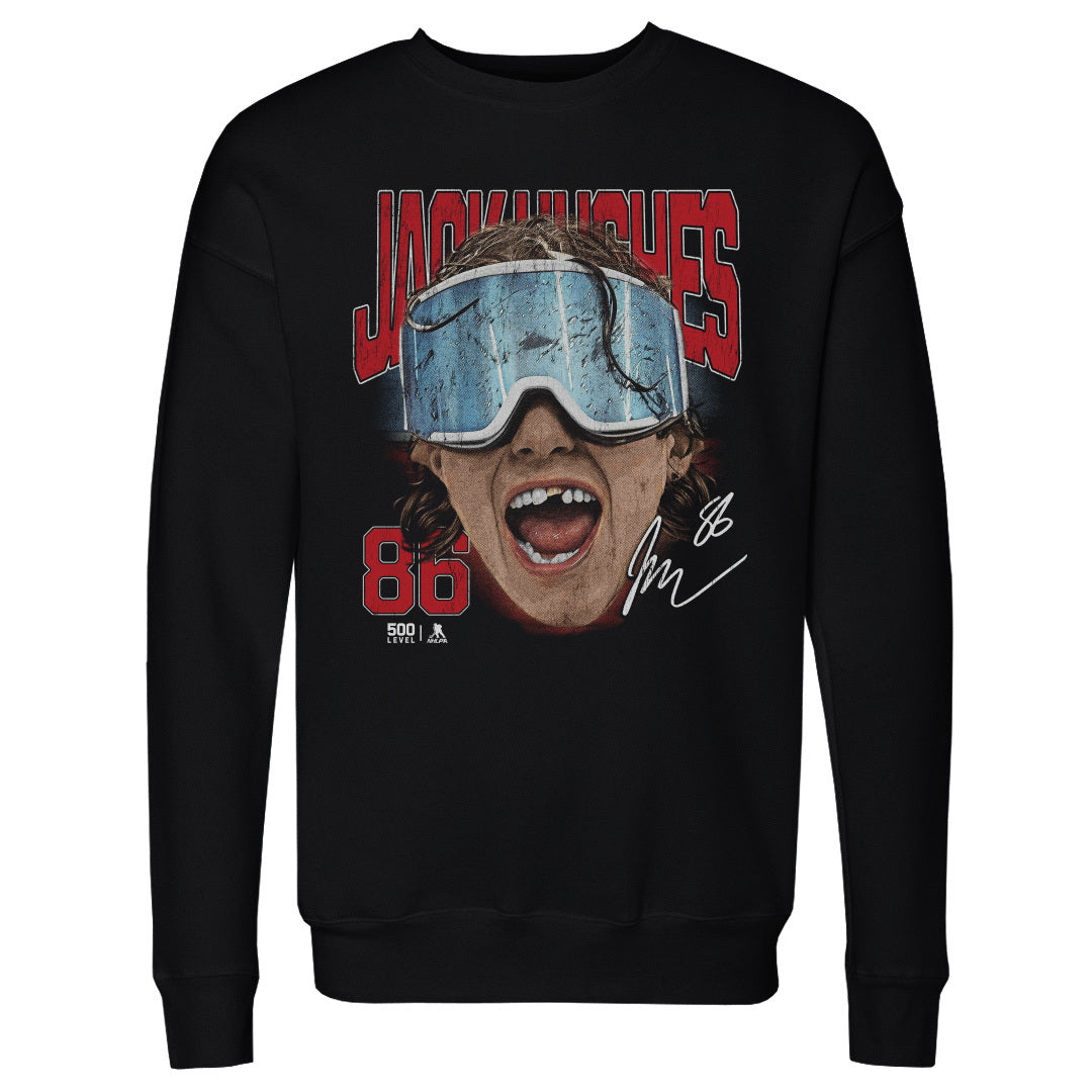 Jack Hughes New Jersey Goggles