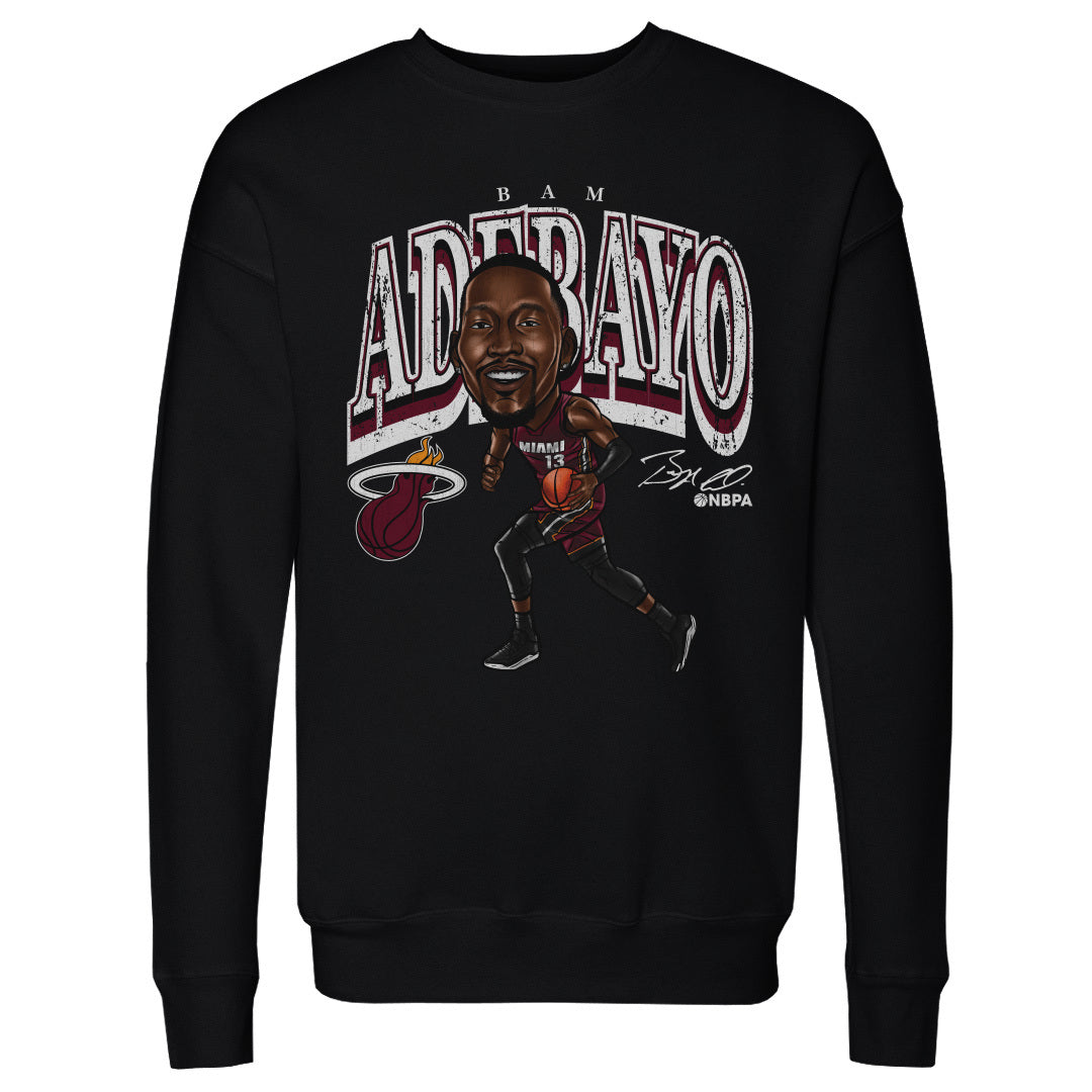 Bam Adebayo Miami Heat Cartoon