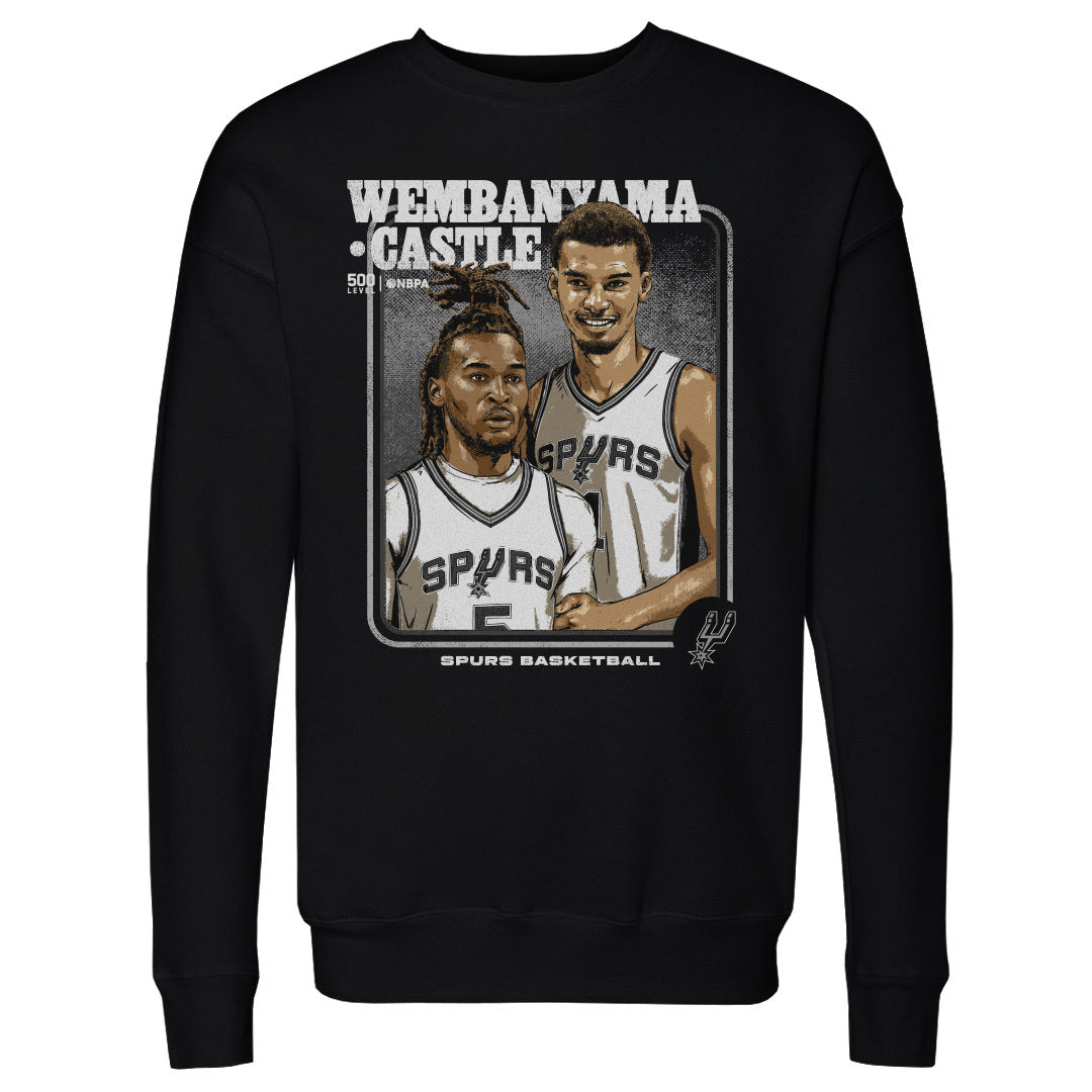 Victor Wembanyama & Stephon Castle San Antonio Spurs Step Brothers