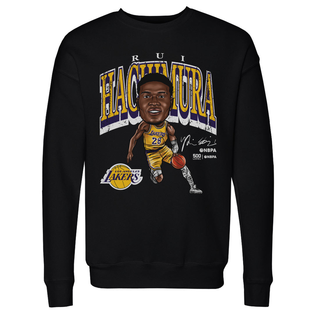 Rui Hachimura Los Angeles Lakers Cartoon 1
