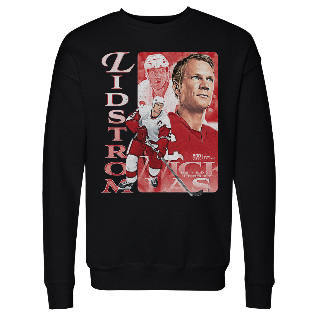 Nicklas Lidstrom Detroit Vintage