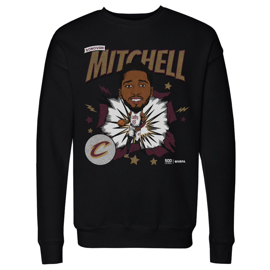 Donovan Mitchell Cleveland Cavaliers Caricature