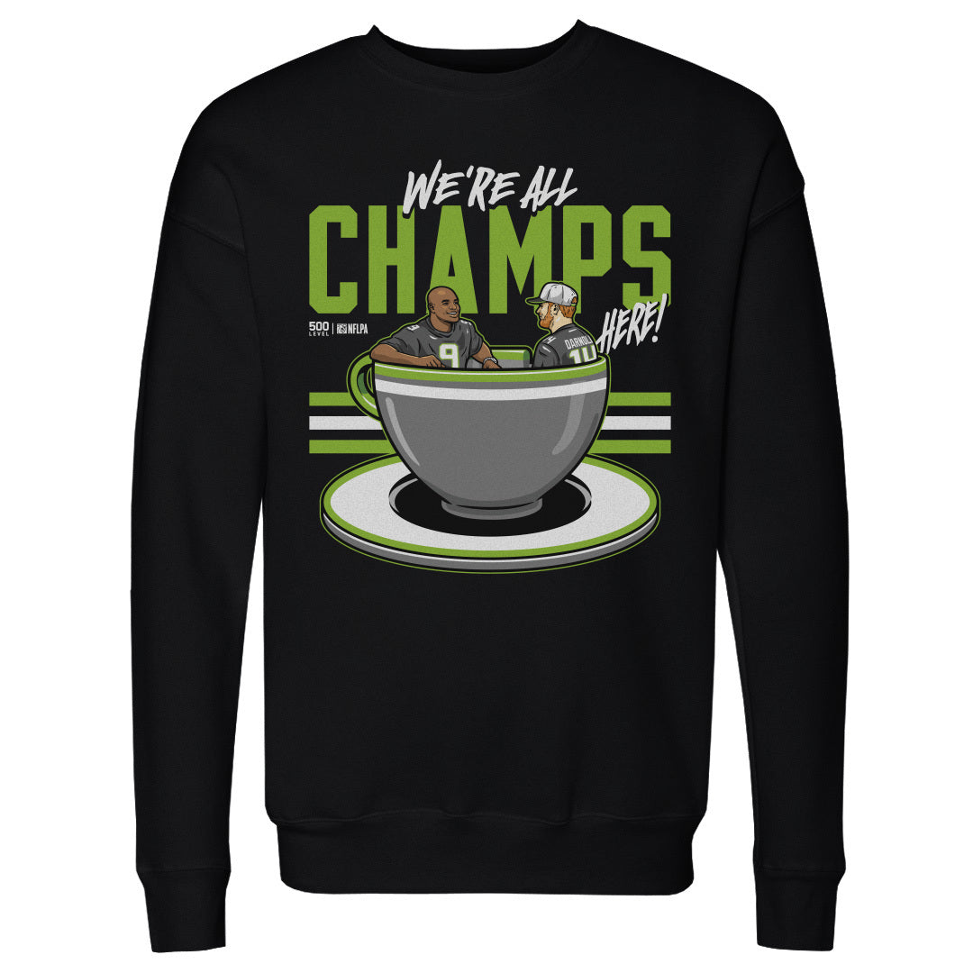 Kenneth Walker III & Sam Darnold Seattle Tea Cup 1