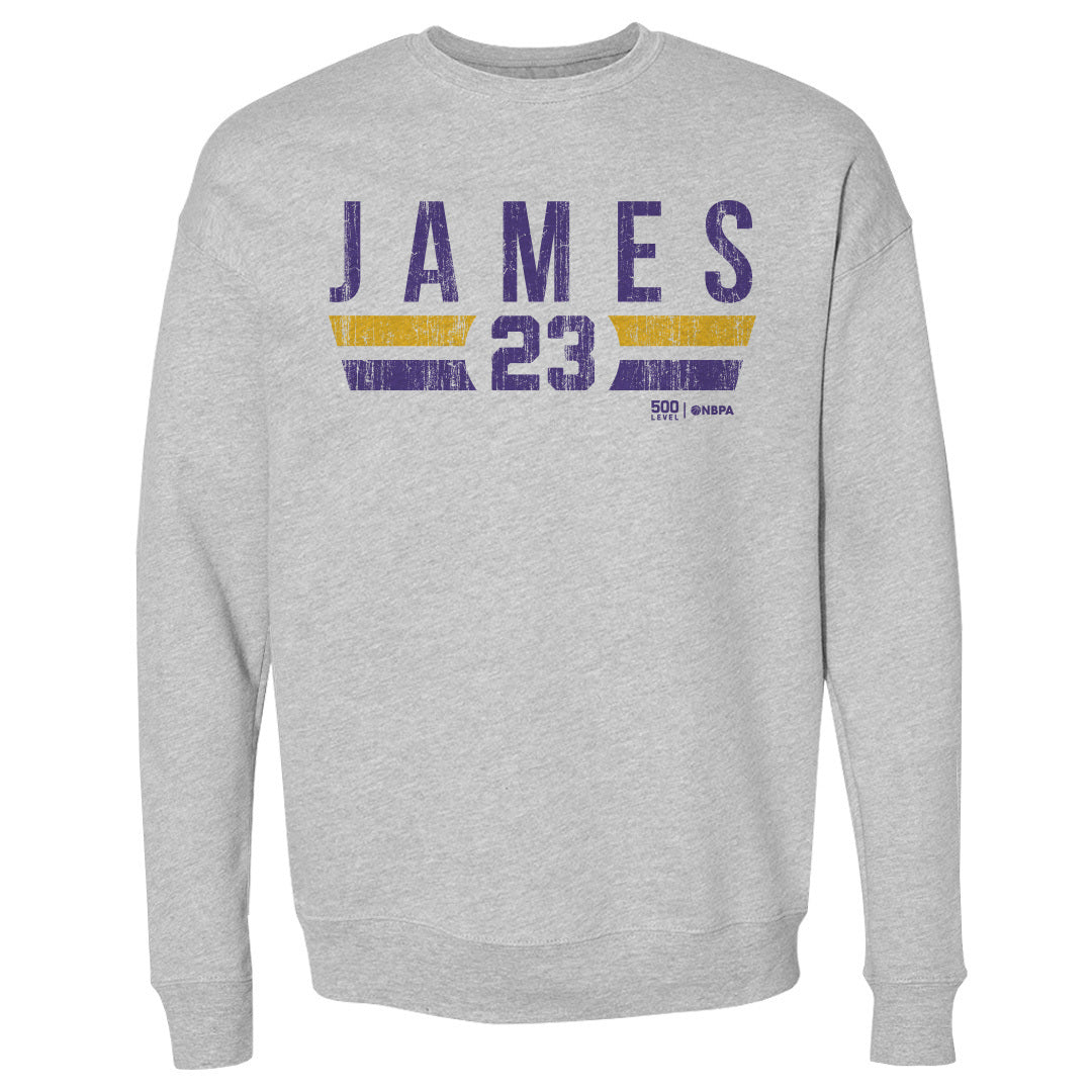 LeBron James Los Angeles Lakers Font 2