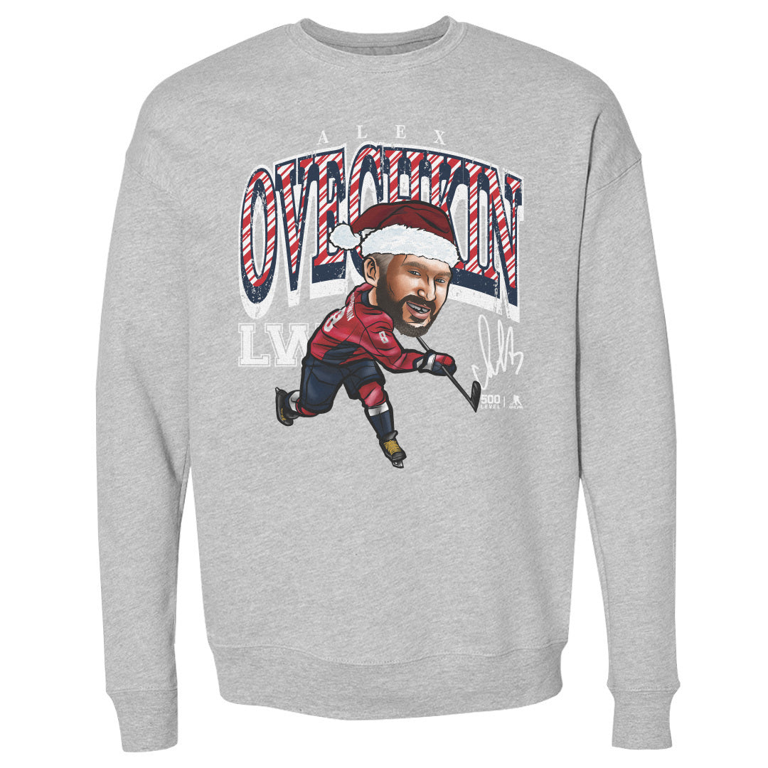 Alex Ovechkin Washington Cartoon Santa Hat