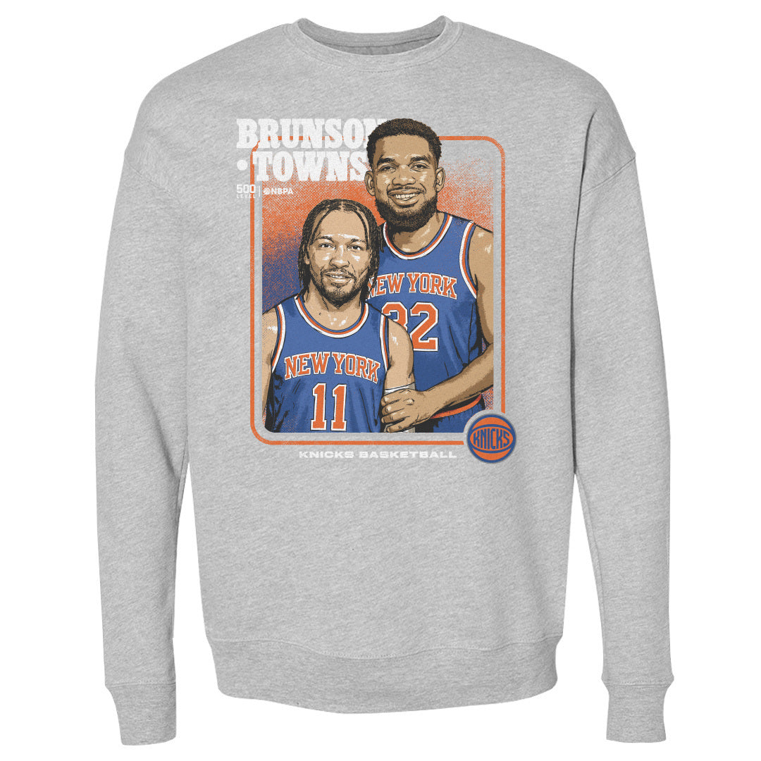 Jalen Brunson & Karl-Anthony Towns New York Knicks Step Brothers