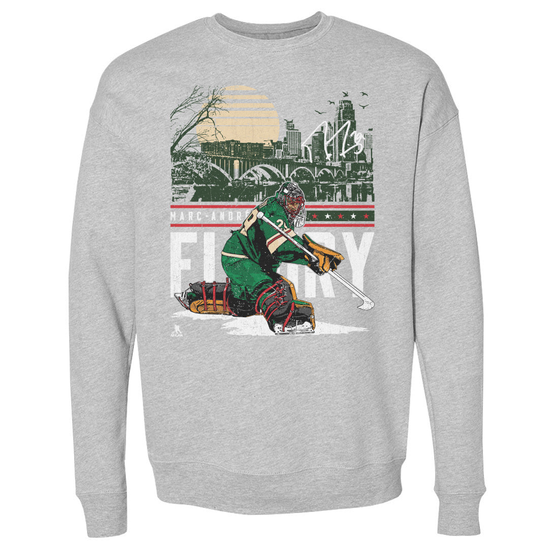 Marc-Andre Fleury Minnesota City Skyline