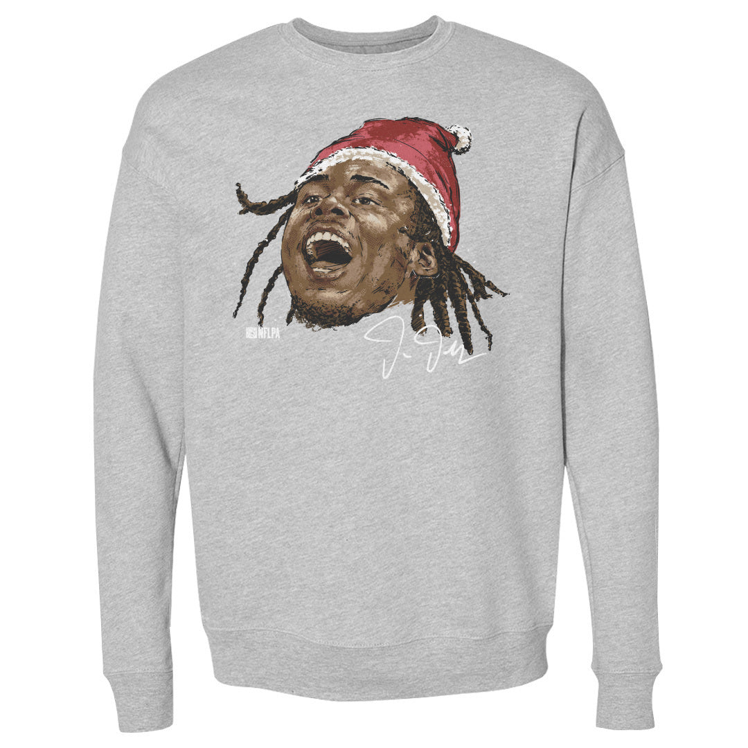 Justin Jefferson Minnesota Portrait Santa Hat