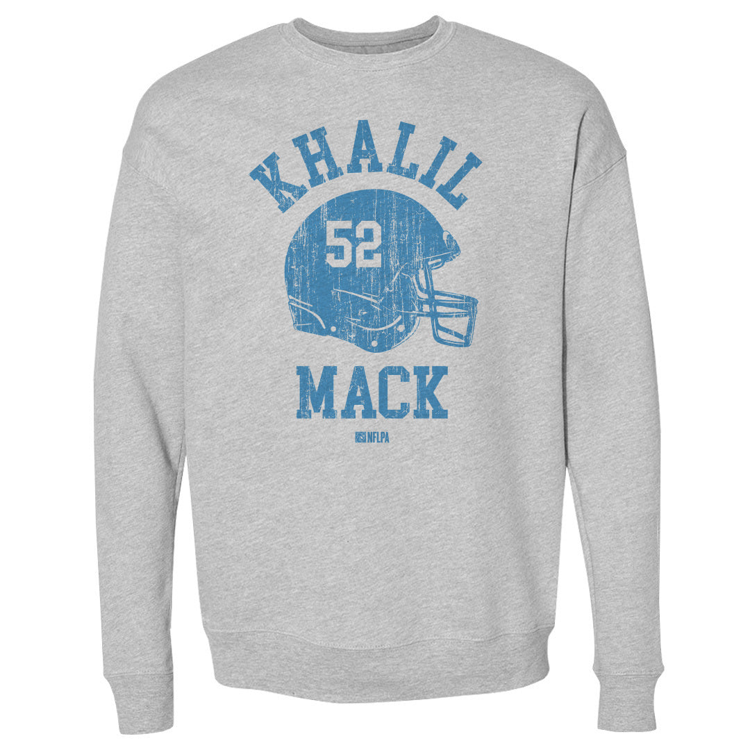 Khalil Mack Los Angeles C Helmet Font 2