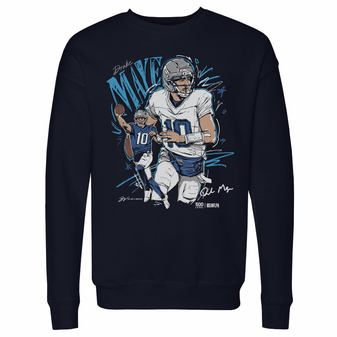 Drake Maye New England Scribble