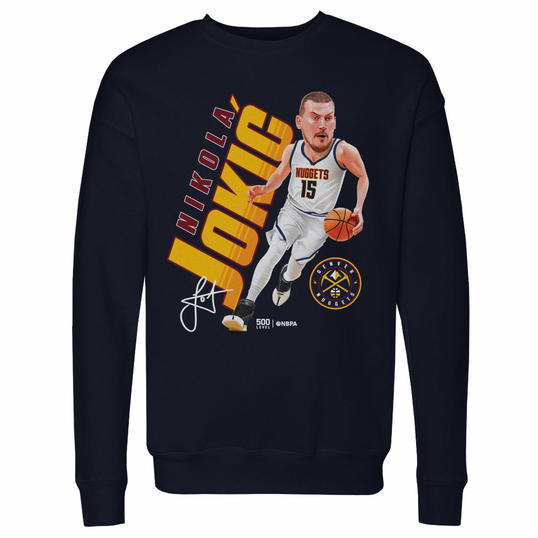 Nikola Jokic Denver Nuggets Caricature