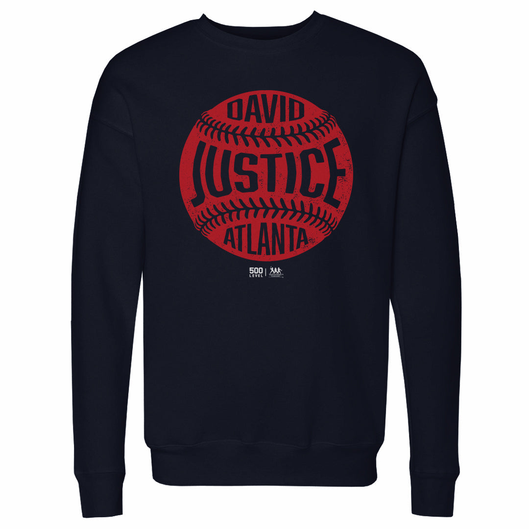 David Justice Atlanta Vintage Baseball