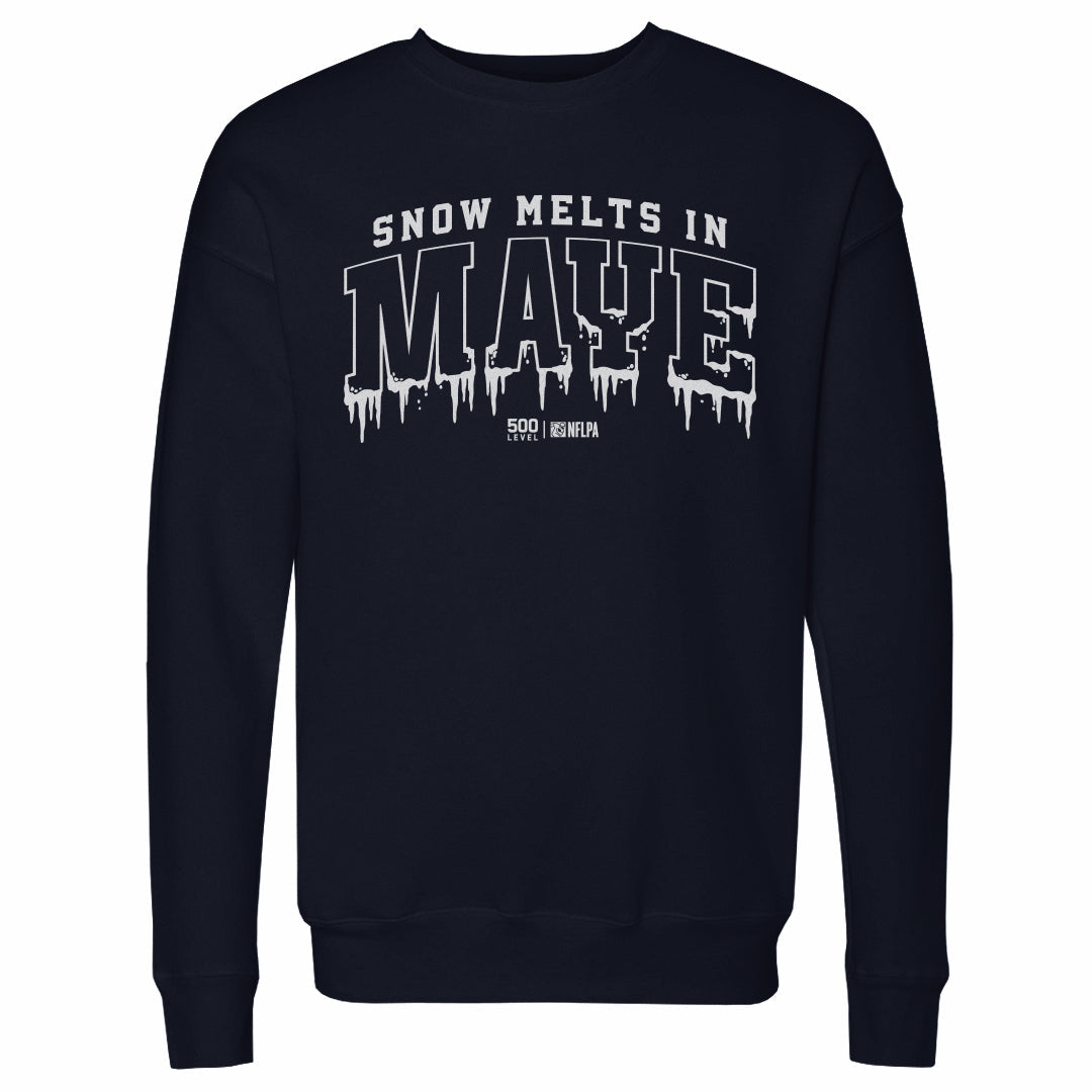Drake Maye New England Snow Melts In Maye