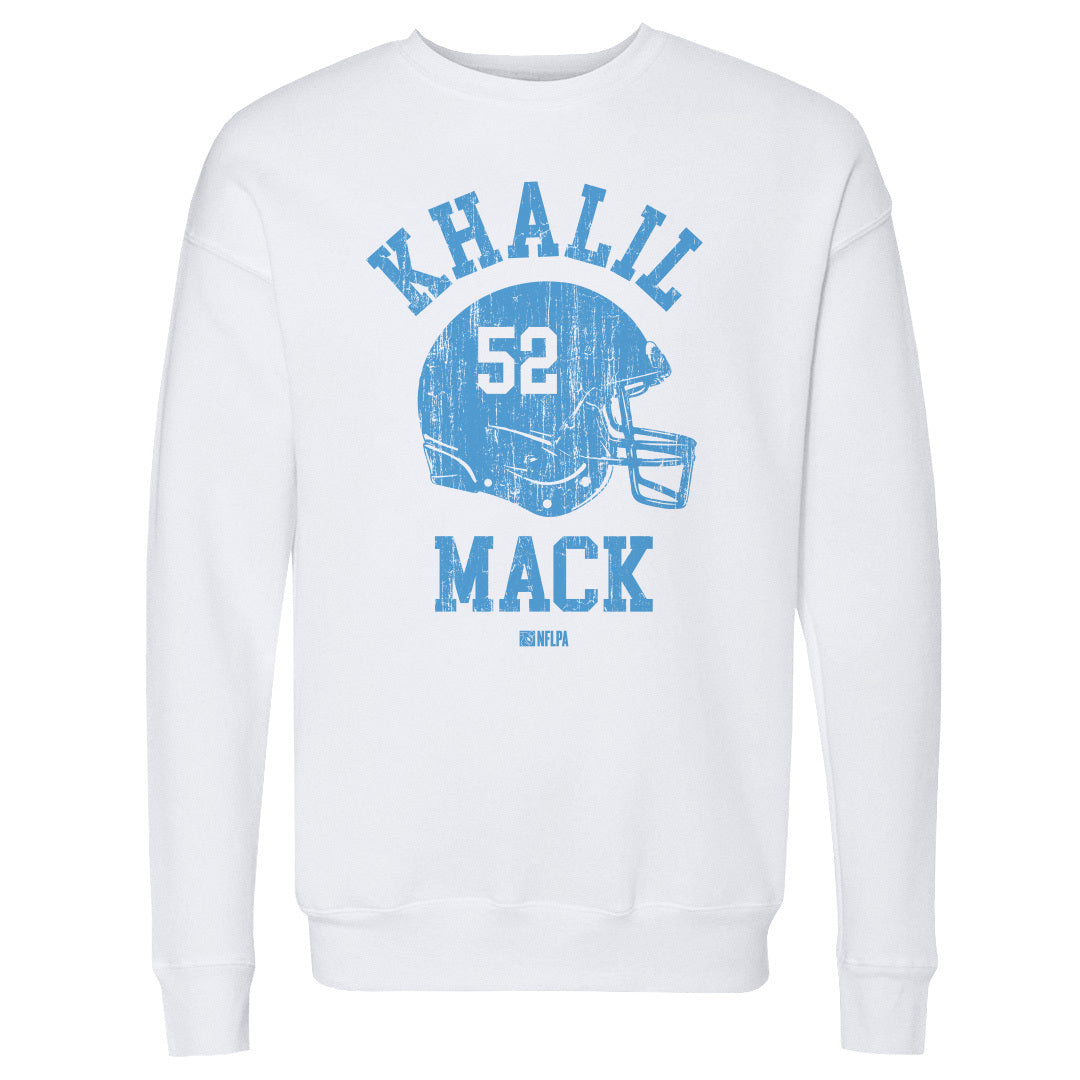 Khalil Mack Los Angeles C Helmet Font 1