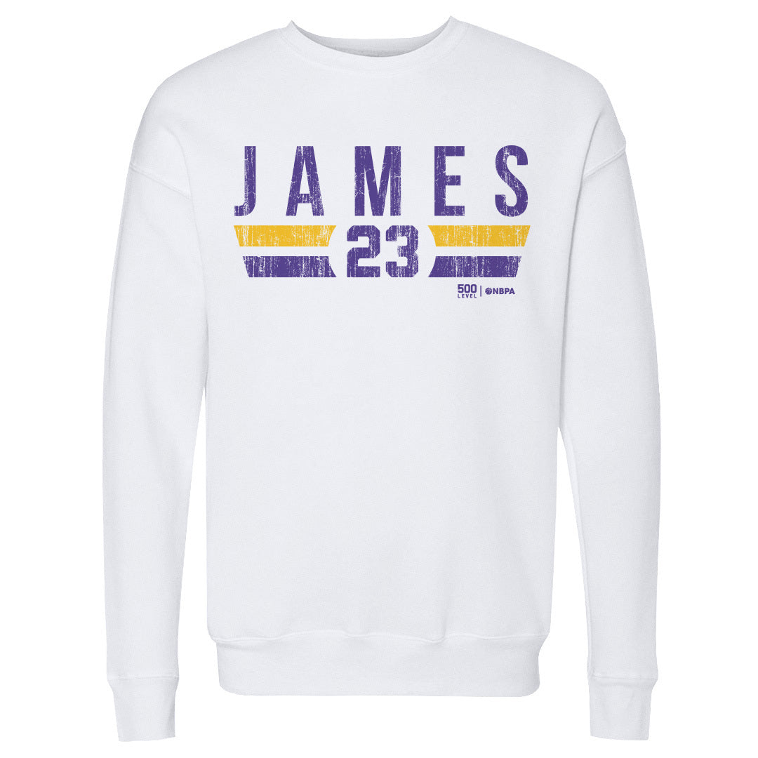 LeBron James Los Angeles Lakers Font 1