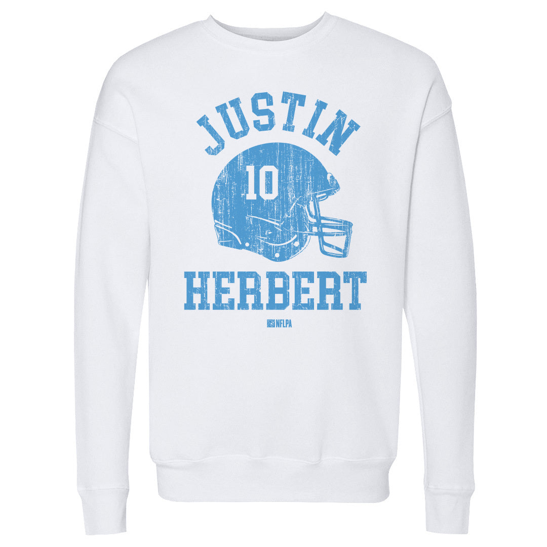 Justin Herbert Los Angeles C Helmet Font 2