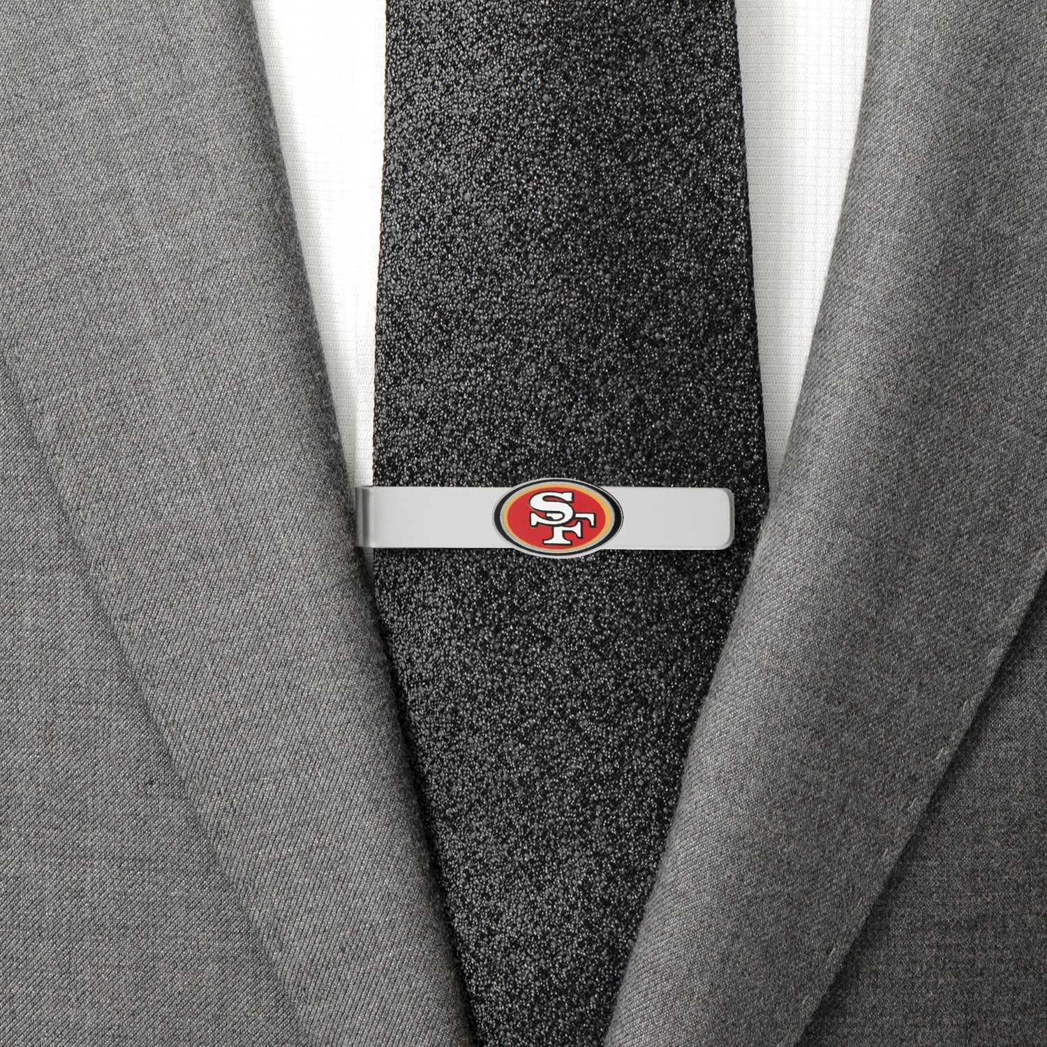 NFL San Francisco 49er's Cufflinks and Tie Bar Gift Set 5