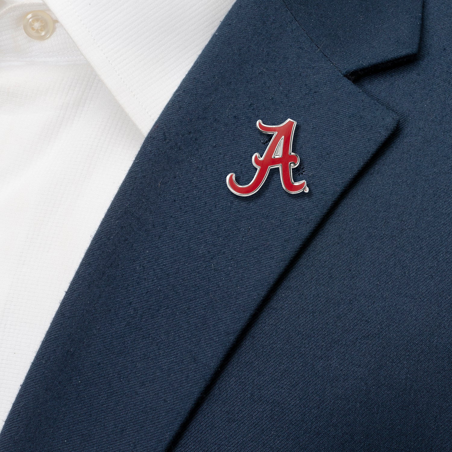 NCAA University of Alabama Cufflinks and Lapel Pin Gift Set 8
