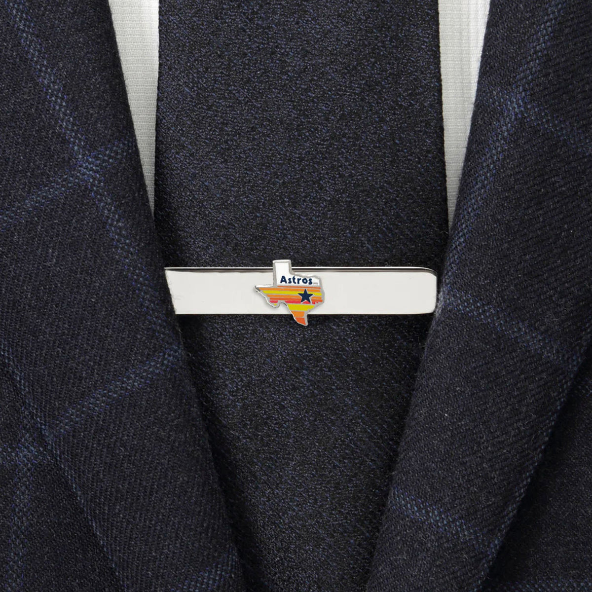 MLB Houston Astros Tequila Sunrise Tie Bar 2