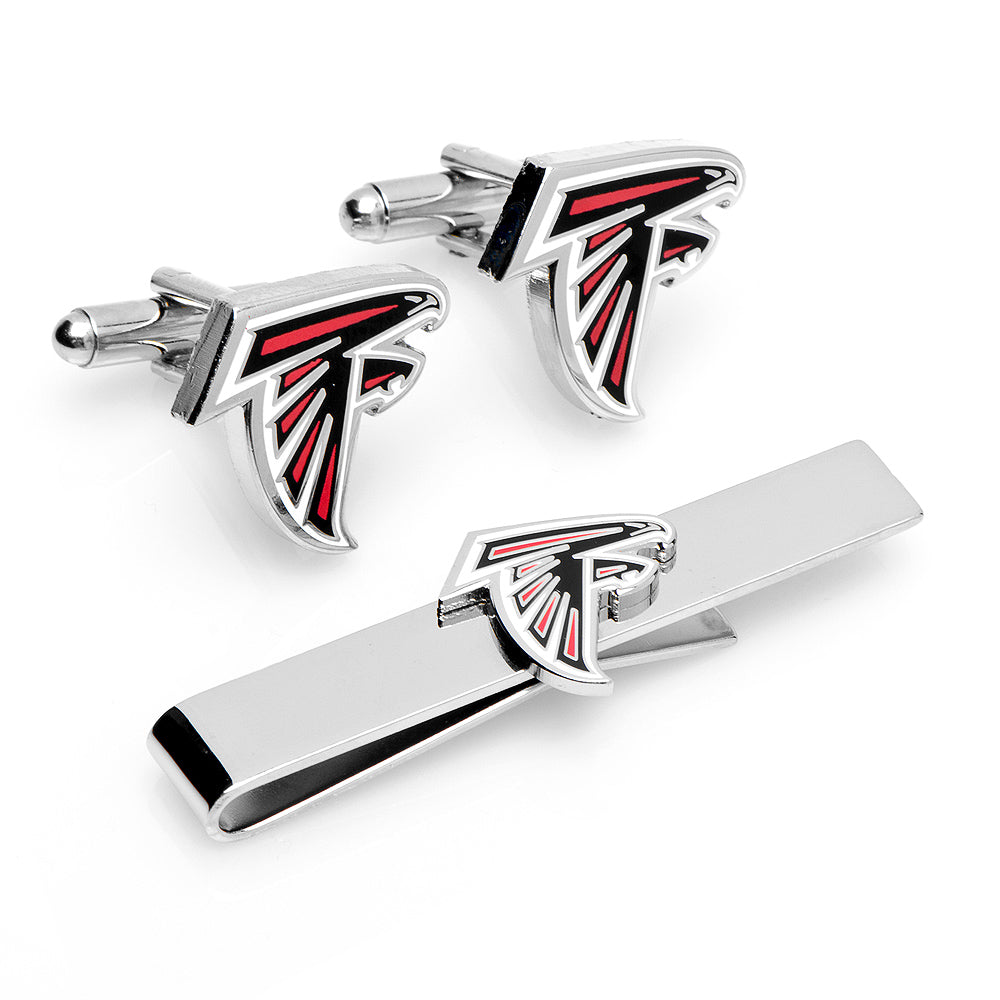 NFL Atlanta Falcons Cufflinks and Tie Bar Gift Set 1