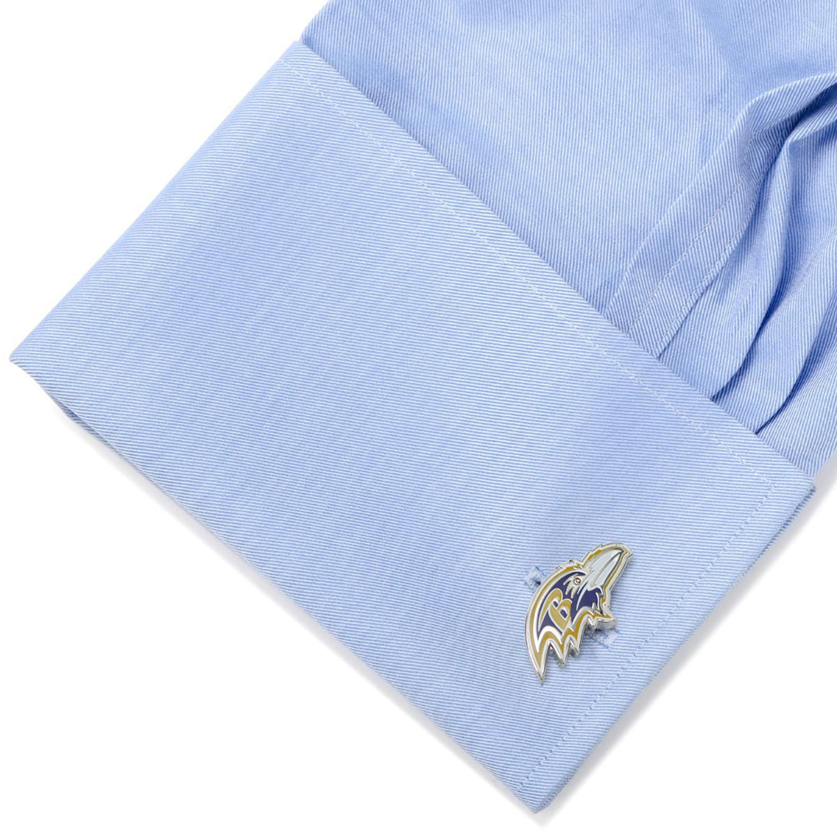 NFL Baltimore Ravens Cufflinks and Shield Tie Bar Gift Set 3