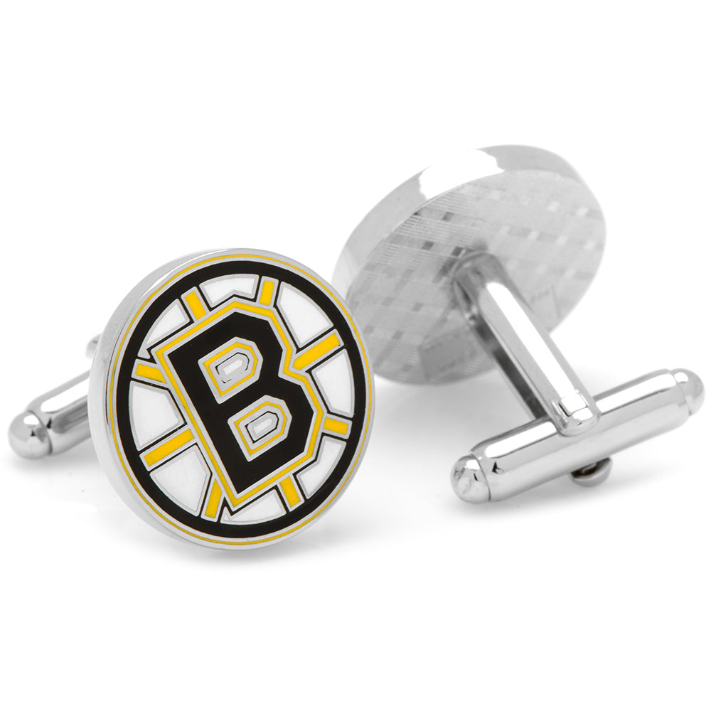 NHL Boston Bruins Cufflinks & Tie Clip Gift Set 7