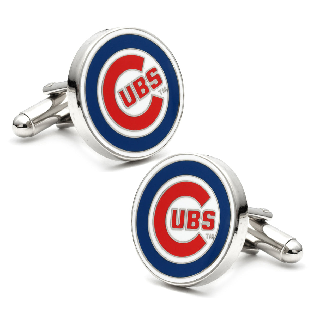 MLB Chicago Cubs Cufflinks and Tie Clip Gift Set 3