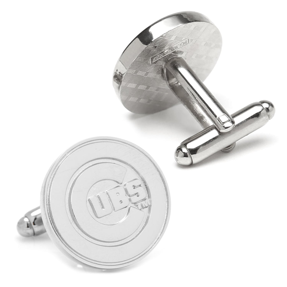 MLB Chicago Cubs Silver Edition Cufflinks 2