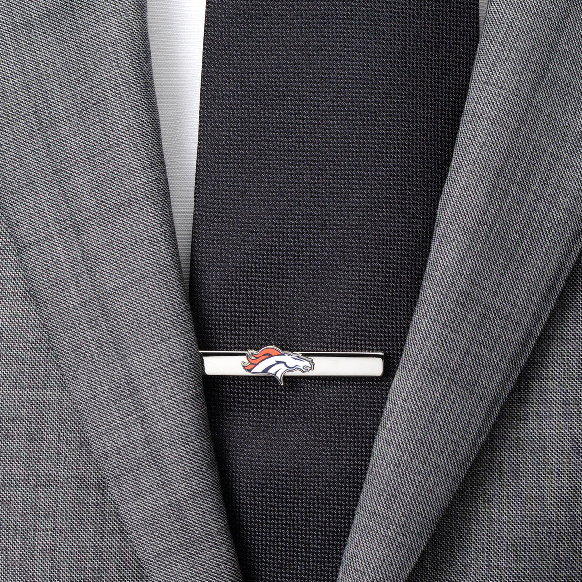 NFL Denver Broncos Cufflinks and Tie Bar Gift Set 4