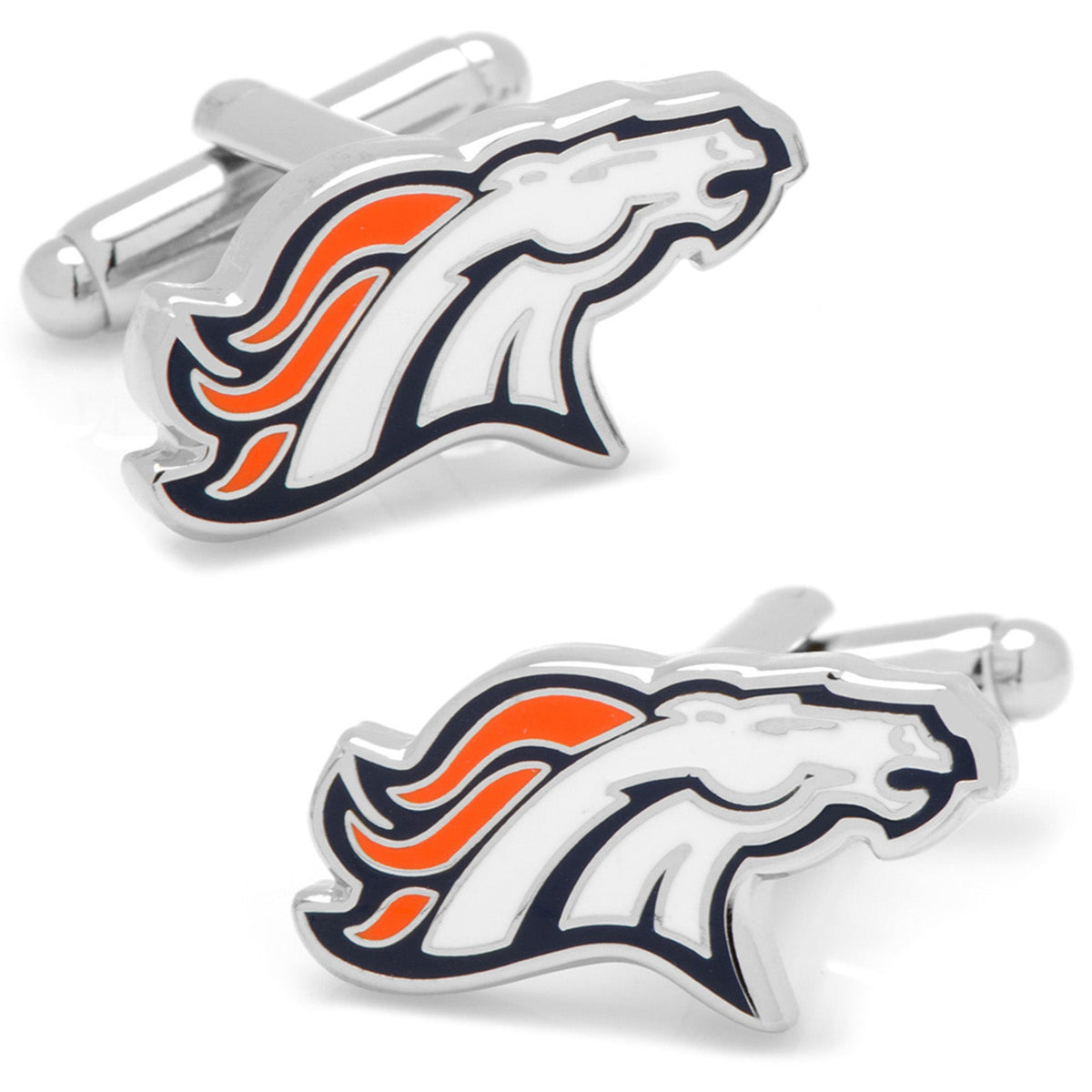 NFL Denver Broncos Cufflinks and Tie Bar Gift Set 6
