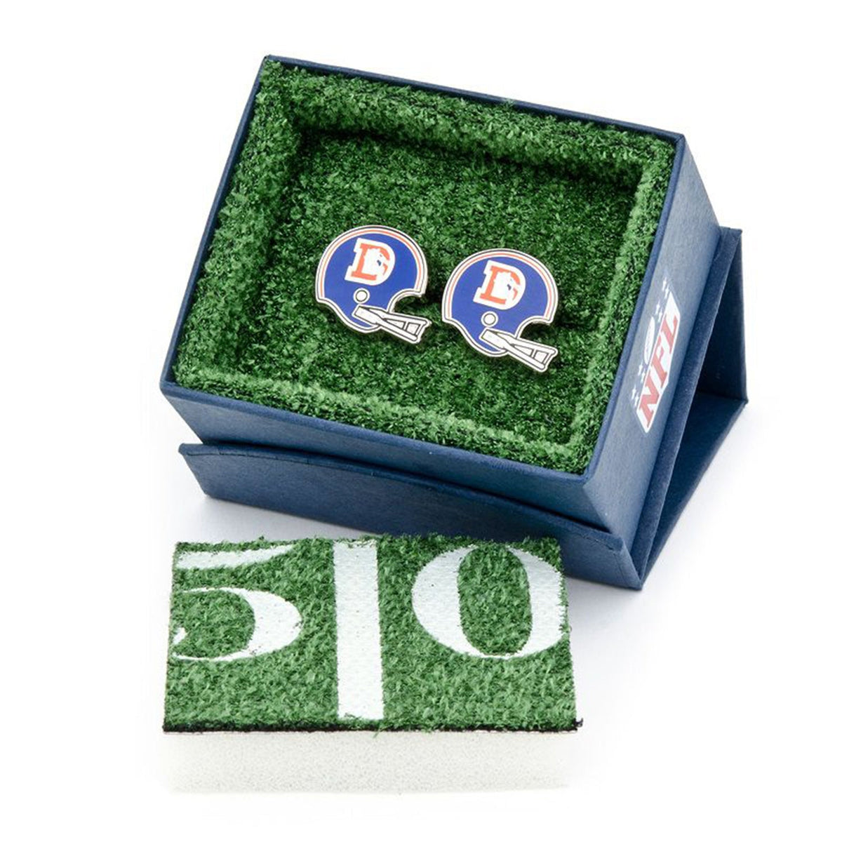NFL Denver Broncos Throwback Helmet Cufflinks 4